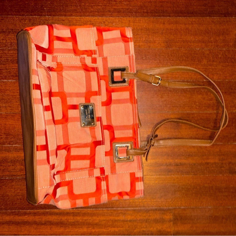 Vintage Nine West Geometric Shoulder Bag